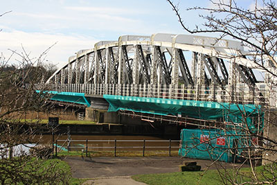 24 March: Cheshire’s Acton Swing Bridge £1.5 million repair project on target to complete by July