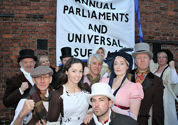 11 April: Kingsley Players premiere ‘Peterloo'