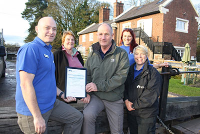 HMP Stoke Heath adopts length of canal